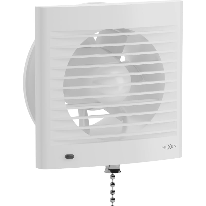 Mexen EXS 120 Badezimmerlüfter, Schnurschalter, weiß - W9604-125K-00