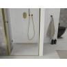 Mexen Lima faltbare Duschabtrennung 100 cm, transparent, gold - 856-100-000-50-00