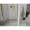 Mexen Lima faltbare Duschabtrennung 100 cm, transparent, gold - 856-100-000-50-00