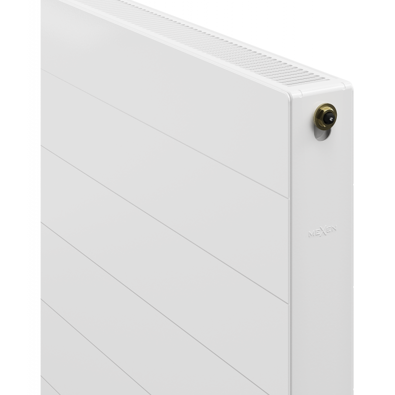 Mexen Line CCL21 Plattenheizkörper 300 x 1400 mm, mittlerer unterer Anschluss, 883 W, weiß - W6C21L-030-140-00