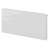 Mexen Line CCL21 Plattenheizkörper 400 x 1000 mm, mittiger unterer Anschluss, 793 W, weiß - W6C21L-040-100-00