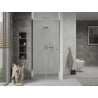 Mexen Lima faltbare Duschabtrennung 95 cm, transparent, Chrom - 856-095-000-01-00