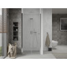 Mexen Lima klappbare Duschabtrennung 105 cm, transparent, Chrom - 856-105-000-01-00