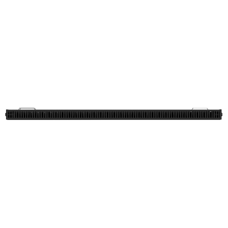 Mexen Flat CF11 Plattenheizkörper 400 x 800 mm, seitlicher Anschluss, 444 W, schwarz - W411F-040-080-70