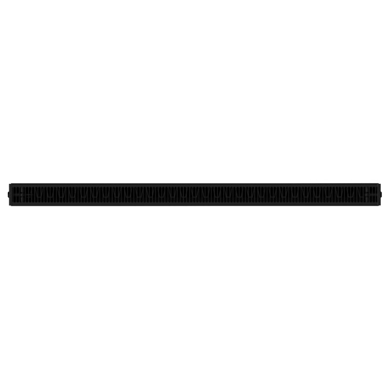 Mexen Flat CF21 Plattenheizkörper 400 x 1200 mm, seitlicher Anschluss, 953 W, schwarz - W421F-040-120-70
