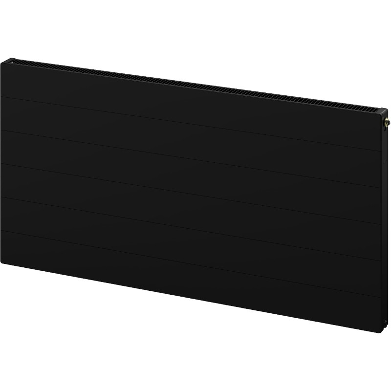Mexen CVL11 Plattenheizkörper Line 400 x 1500 mm, Anschluss unten, 833 W, schwarz - W611L-040-150-70