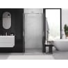 Mexen Exo Doppelt schwenkbare Duschabtrennung 70 cm, transparent, chrom - 814-070-000-01-00