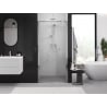 Mexen Exo Falttür Duschkabine 80 cm, transparent, Chrom - 816-080-000-01-00