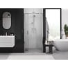 Mexen Exo Falttür für Dusche 75 cm, transparent, Chrom - 816-075-000-01-00