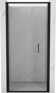 Mexen Exo Faltbare Duschabtrennung 80 cm, transparent, schwarz - 816-080-000-70-00