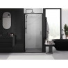 Mexen Exo-B Duschdrehtür 85 cm, transparent, schwarz - 817-085-000-70-00