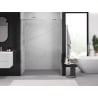 Mexen Exo 130 cm Duschdrehtür, transparent, Chrom - 819-130-000-01-00