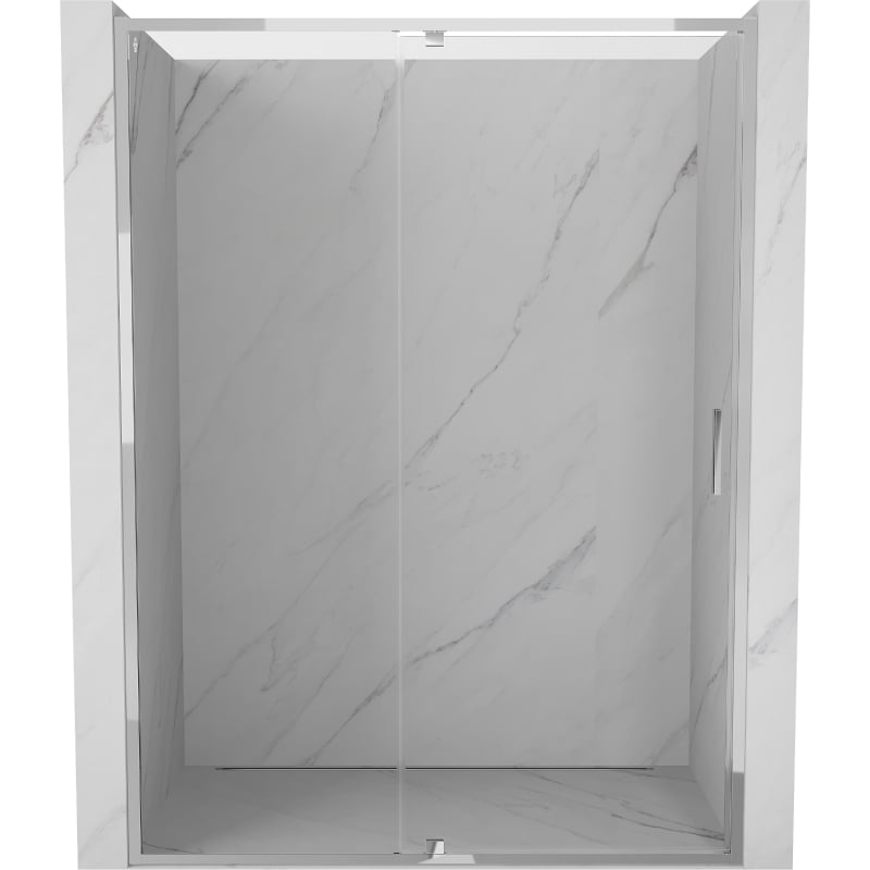 Mexen Exo Duschabtrennung, 155 cm, transparent, Chrom - 819-155-000-01-00