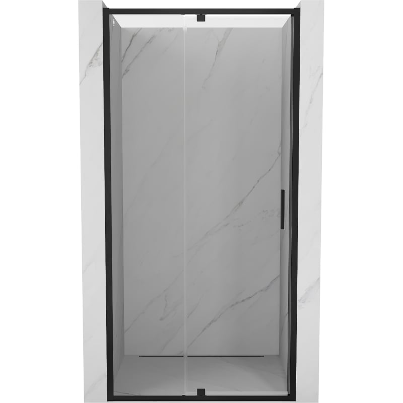Mexen Exo-R Pendeltür für die Dusche 90 cm, transparent, schwarz - 819-090-000-70-00
