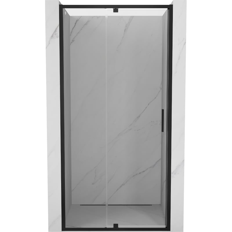 Mexen Exo Duschschwingtür 120 cm, transparent, schwarz - 819-120-000-70-00