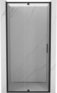 Mexen Exo Duschschwingtür 115 cm, transparent, schwarz - 819-115-000-70-00