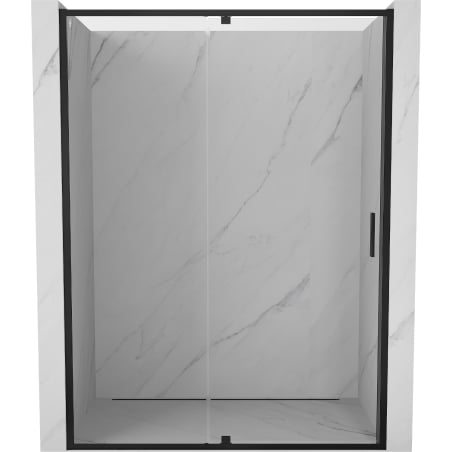 Mexen Exo Duschschwingtür 135 cm, transparent, schwarz - 819-135-000-70-00