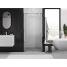 Mexen Exo Schiebetür für Dusche 105 cm, transparent, Chrom - 8151-105-000-01-00