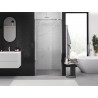 Mexen Exo Schiebetür für Dusche 105 cm, transparent, Chrom - 8151-105-000-01-00