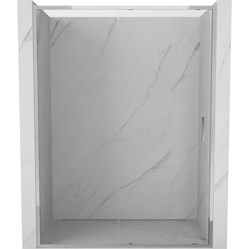 Mexen Exo Schiebetür 145 cm, transparent, Chrom - 8151-145-000-01-00