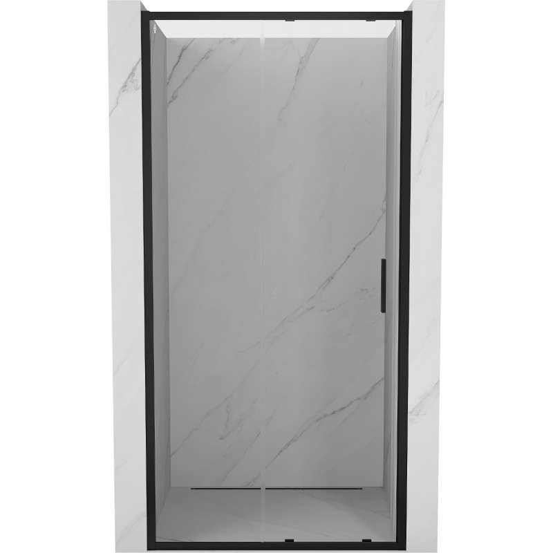 Mexen Exo Duschschiebetüren 95 cm, transparent, schwarz - 8151-095-000-70-00