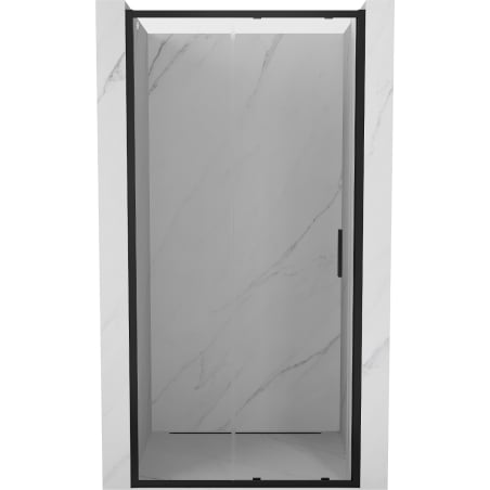 Mexen Exo Schiebetür für Dusche 105 cm, transparent, schwarz - 8151-105-000-70-00