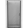 Mexen Exo Schiebetür Duschabtrennung 120 cm, transparent, schwarz - 8151-120-000-70-00