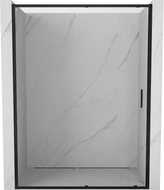Mexen Exo Duschschiebetür 130 cm, transparent, schwarz - 8151-130-000-70-00