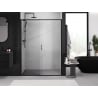 Mexen Exo Schiebetür für Dusche 140 cm, transparent, schwarz - 8151-140-000-70-00