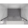 Mexen Exo Duschpendeltür 135 cm, transparent, Chrom - 819-135-000-01-00