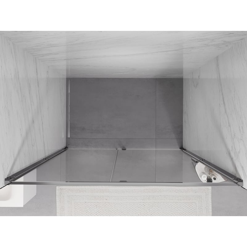 Mexen Exo Duschpendeltür 150 cm, transparent, Chrom - 819-150-000-01-00