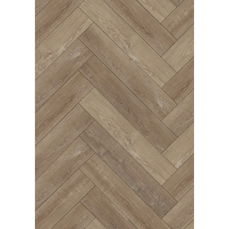 Mexen Windsor Vinylpaneele Fischgrät 570 x 95 mm LVT Dryback 2,5 mm, PVC-Unterlage, 4 V-Fuge, Eiche - F1467-0570-095-255-4V1-01