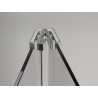 Mexen Exo Faltbare Duschkabine 75 x 70 cm, transparent, Chrom - 816-075-070-01-00