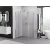 Mexen Exo faltbare Duschkabine 90 x 70 cm, transparent, Chrom - 816-090-070-01-00