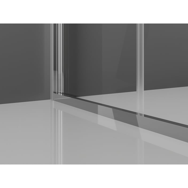 Mexen Exo faltbare Duschkabine 70 x 75 cm, transparent, Chrom - 816-070-075-01-00