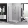 Mexen Exo Duschkabine faltbar 95 x 100 cm, transparent, Chrom - 816-095-100-01-00