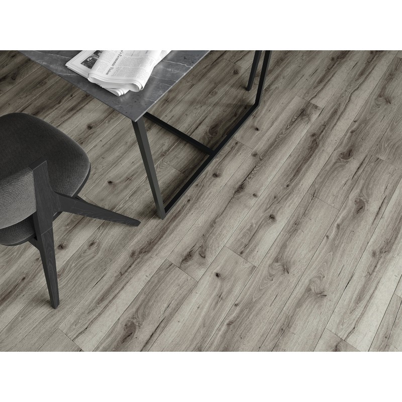 Mexen Ontario Vinylplatten 1227 x 187 mm LVT Dryback 2,5 mm, PVC-Unterlage, 4 V-Fuge, Eiche - F1303-1227-187-255-4V1-01