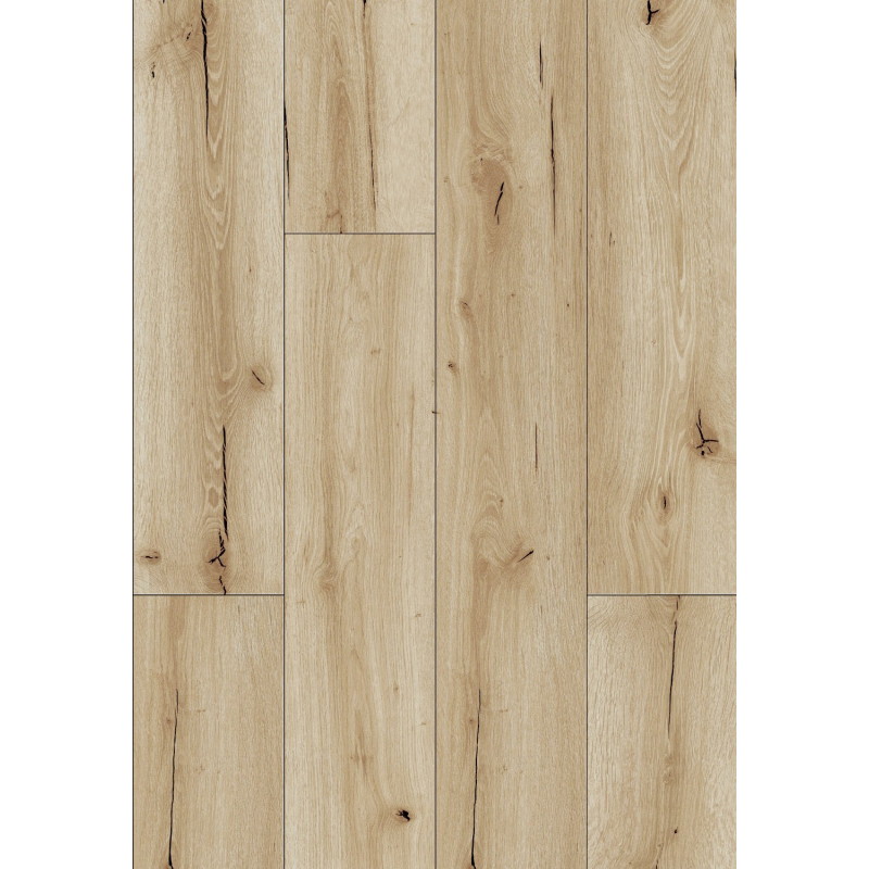 Mexen Sun Valley Vinylpaneele 1227 x 187 mm LVT Dryback 2,5 mm, PVC-Unterlage, 4 V-Fuge, Eiche - F1306-1227-187-255-4V1-01