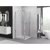 Mexen Exo faltbare Duschkabine 85 x 85 cm, transparent, chrom - 816-085-085-01-00