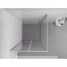 Mexen Exo Faltduschkabine 75 x 75 cm, transparent, Chrom - 816-075-075-01-00