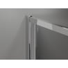 Mexen Exo Faltduschkabine 75 x 75 cm, transparent, Chrom - 816-075-075-01-00