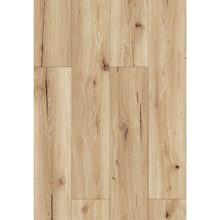 Mexen Buffalo Vinylplatten 1227 x 187 mm LVT Dryback 2,5 mm, PVC-Unterlage, 4 V-Fuge, Eiche - F1307-1227-187-255-4V1-01