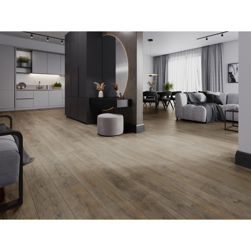 Mexen Casa Grande Vinylplatten 1227 x 187 mm LVT Dryback 2,5 mm, PVC-Unterlage, 4 V-Fuge, Eiche - F1314-1227-187-255-4V1-01