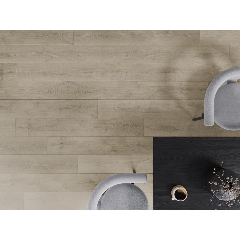 Mexen Parker Vinylpaneele 1227 x 187 mm LVT Dryback 2,5 mm, PVC-Unterlage, 4 V-Fuge, Eiche - F1315-1227-187-255-4V1-01