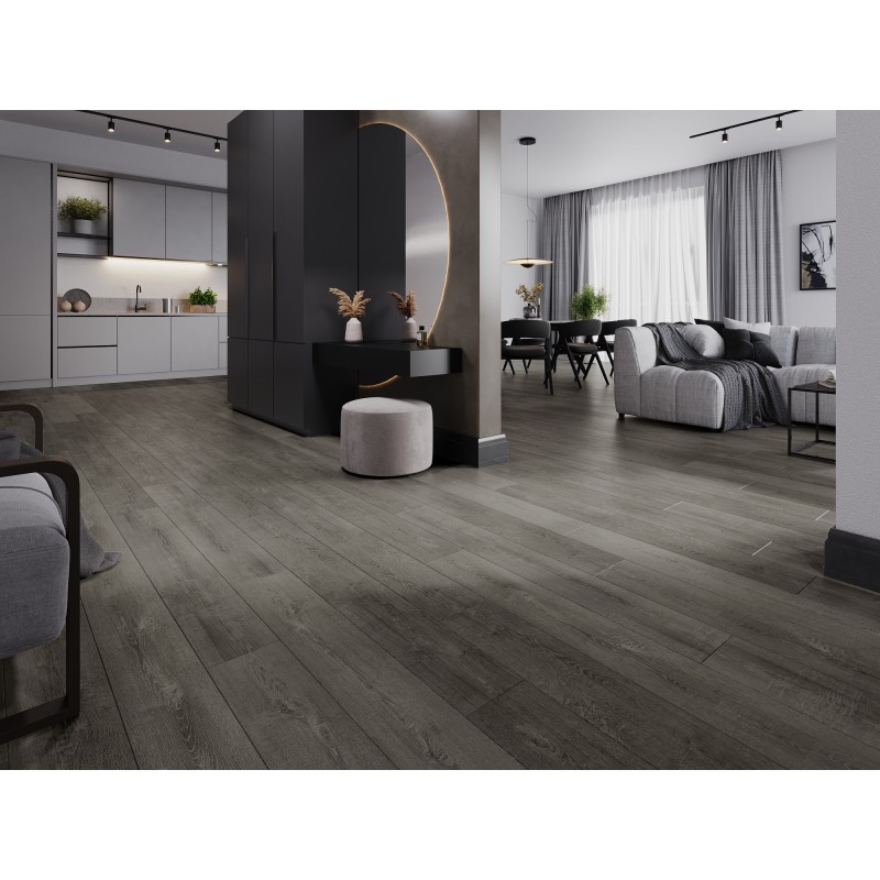 Mexen New Albany Vinylplatten 1227 x 187 mm LVT Dryback 2,5 mm, PVC-Unterlage, 4 V-Fuge, Eiche - F1317-1227-187-255-4V1-01