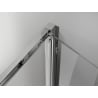 Mexen Exo faltbare Duschkabine 95 x 90 cm, transparent, Chrom - 816-095-090-01-00