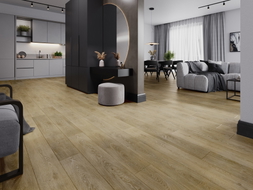 Mexen Alabama Vinylplatten 1227 x 187 mm LVT Dryback 2,5 mm, PVC-Unterlage, 4 V-Fuge, Eiche - F1319-1227-187-255-4V1-01