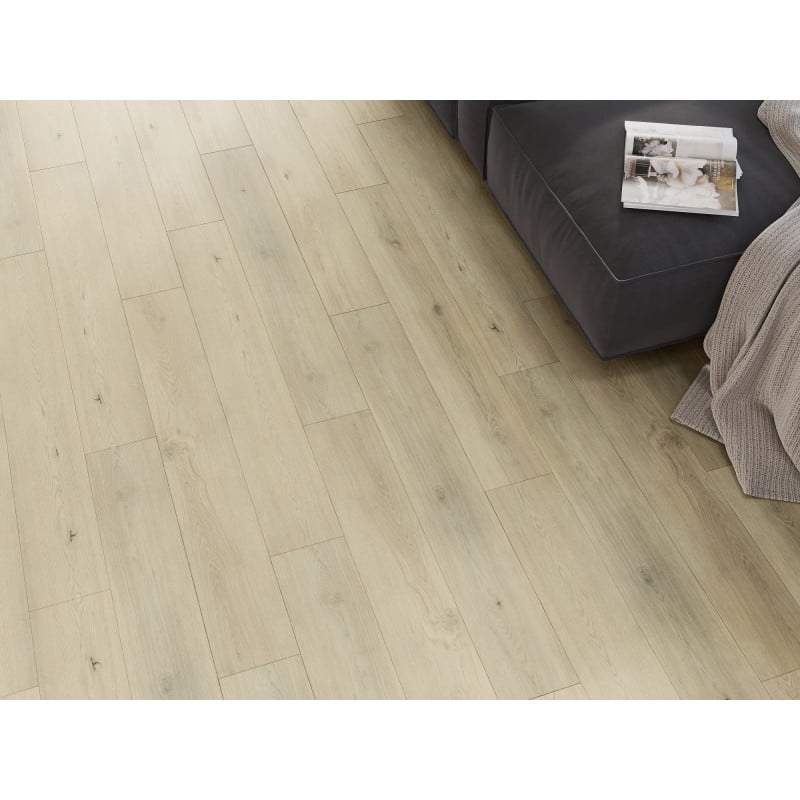 Mexen Calera Vinylplatten 1227 x 187 mm LVT Dryback 2,5 mm, PVC-Unterlage, 4 V-Fuge, Eiche - F1320-1227-187-255-4V1-01