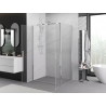 Mexen Exo Duschkabine schwenkbar 100 x 85 cm, transparent, Chrom - 814-100-085-01-00