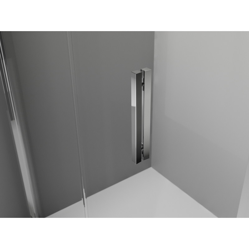 Mexen Exo Duschfaltür 60 cm, transparent, chrom - 816-060-000-01-00